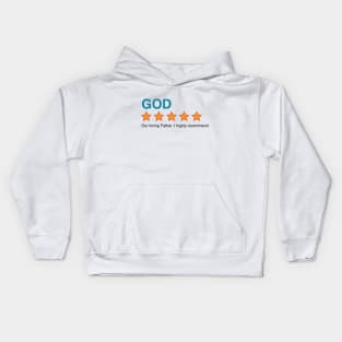 God Review Kids Hoodie